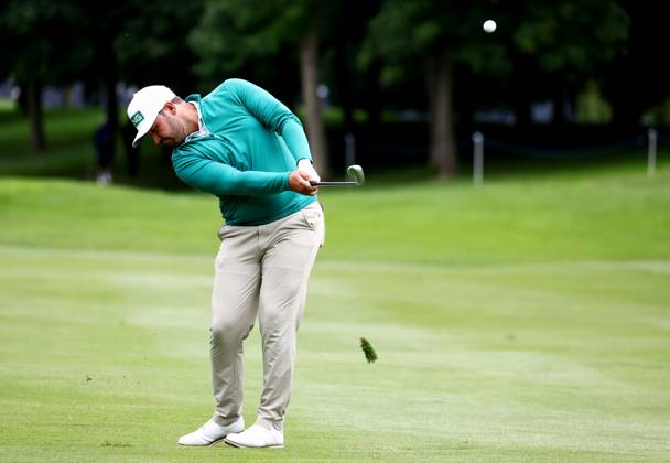 Mandatory Credit: Photo by James Marsh Shutterstock (13987422ce) Thirston Lawrence of England during his round. Betfred British Masters, Day Two, Golf, The Belfry Golf Club, Sutton Coldfield, UK - 30 Jun 2023 Betfred British Masters, Day Two, Golf, The Belfry Golf Club, Sutton Coldfield, UK - 30 Jun 2023  Copyright: xJamesxMarsh Shutterstockx 13987422ce