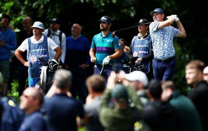 Mandatory Credit: Photo by James Marsh Shutterstock (13987425ap) Justin Rose of England during his round. Betfred British Masters, Day Three, Golf, The Belfry Golf Club, Sutton Coldfield, UK - 01 Jul 2023 Betfred British Masters, Day Three, Golf, The Belfry Golf Club, Sutton Coldfield, UK - 01 Jul 2023 Copyright: xJamesxMarsh Shutterstockx 13987425ap