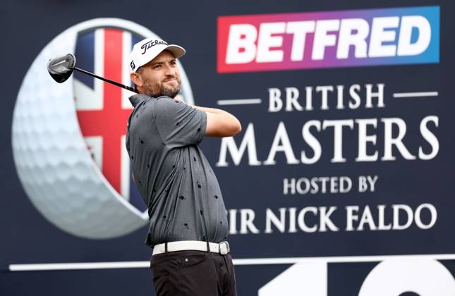 Mandatory Credit: Photo by James Marsh Shutterstock (13987427j) Gunner Wiebe of USA during his round. Betfred British Masters, Day Four, Golf, The Belfry Golf Club, Sutton Coldfield, UK - 02 Jul 2023 Betfred British Masters, Day Four, Golf, The Belfry Golf Club, Sutton Coldfield, UK - 02 Jul 2023 Copyright: xJamesxMarsh Shutterstockx 13987427j
