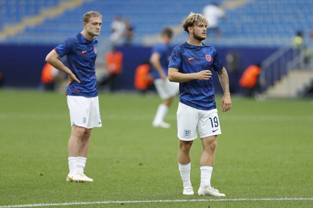UEFA European Under-21 Championship, Germany England, 3 group match, 28 06 2023, Batumi Harvey ELLIOTT 19, England , UEFA European Under-21 Football Championship in Romania and Georgia, Germany England, 3 group match, 28 06 2023, Batumi Copyright: xBEAUTIFULxSPORTS Meuselx