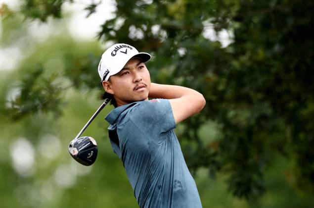 Mandatory Credit: Photo by James Marsh Shutterstock (13987427al) Min Woo Lee of Australia during his round. Betfred British Masters, Day Four, Golf, The Belfry Golf Club, Sutton Coldfield, UK - 02 Jul 2023 Betfred British Masters, Day Four, Golf, The Belfry Golf Club, Sutton Coldfield, UK - 02 Jul 2023 Copyright: xJamesxMarsh Shutterstockx 13987427al
