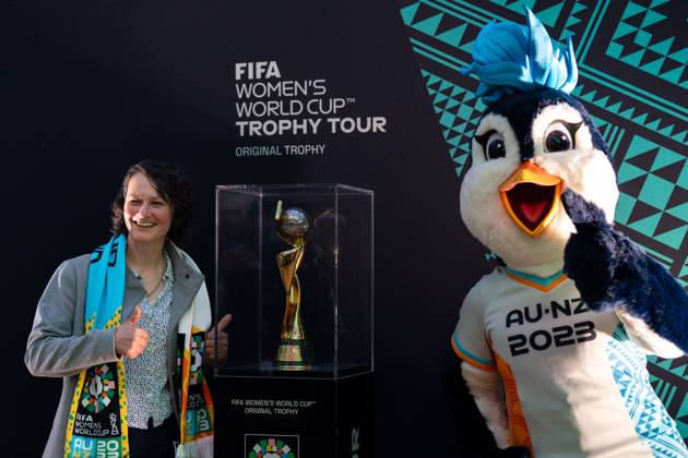 FIFA Womens World Cup 2023, Trophy Tour in Adelaide