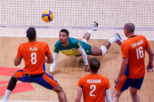 Volleyball, FIVB Nations League, Brazil - Netherlands
