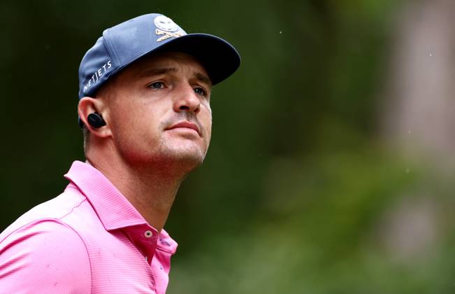 Mandatory Credit: Photo by James Marsh Shutterstock (13995948e) Bryson DeChambeau of USA and team Crushers. LIV Golf Invitational London, Day Two, Golf, Centurion Club, Hemel Hempstead, UK - 08 Jul 2023 LIV Golf Invitational London, Day Two, Golf, Centurion Club, Hemel Hempstead, UK - 08 Jul 2023 Copyright: xJamesxMarsh Shutterstockx 13995948e