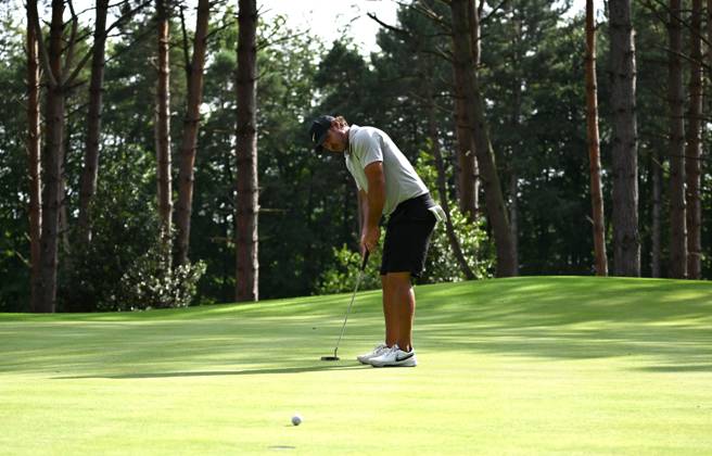 Mandatory Credit: Photo by Sandra Mailer Shutterstock (14001075o) Brooks Koepka (USA) putting during Round Two of LiV Golf London LIV Golf Invitational London, Day Two, Golf, Centurion Club, Hemel Hempstead, UK - 08 Jul 2023 LIV Golf Invitational London, Day Two, Golf, Centurion Club, Hemel Hempstead, UK - 08 Jul 2023 Copyright: xSandraxMailer Shutterstockx 14001075o