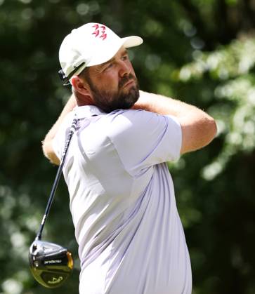 Mandatory Credit: Photo by James Marsh Shutterstock (13995950ag) Marc Leishman of Australia and team Ripper GC during his round. LIV Golf Invitational London, Day Three, Golf, Centurion Club, Hemel Hempstead, UK - 09 Jul 2023 LIV Golf Invitational London, Day Three, Golf, Centurion Club, Hemel Hempstead, UK - 09 Jul 2023 Copyright: xJamesxMarsh Shutterstockx 13995950ag