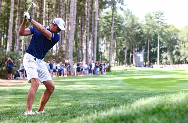 Mandatory Credit: Photo by James Marsh Shutterstock (13995950aq) Henrik Stenson of Sweden and team Majesticks during his round. LIV Golf Invitational London, Day Three, Golf, Centurion Club, Hemel Hempstead, UK - 09 Jul 2023 LIV Golf Invitational London, Day Three, Golf, Centurion Club, Hemel Hempstead, UK - 09 Jul 2023 Copyright: xJamesxMarsh Shutterstockx 13995950aq
