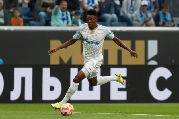 Zenit St. Petersburg v Fenerbahce SK - Pari Match Premier Mateo Cassierra of Zenit St. Petersburg in action during the Pari Match Premier tournament match between FC Zenit Saint Petersburg and Fenerbahce SK on July 9, 2023 at Gazprom Arena in Saint Petersburg, Russia. Saint Petersburg Russia Copyright: xMikexKireevx originalFilename:kireev-zenitstp230709_npYF9