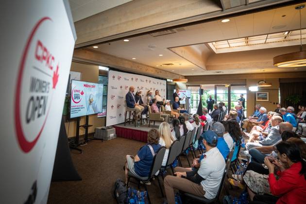 Golf, LPGA, CPKC Womens Open, Press Conference in Vancouver