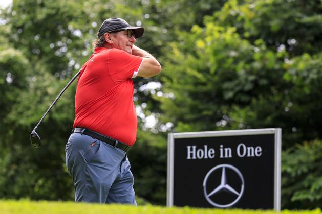 GOLF - EURAM Bank Open 2023 RAMSAU,AUSTRIA,12.JUL.23 - GOLF - Challenge Tour, EURAM Bank Open 2023, GC Adamstal. Image shows Hans Geist.  GEPAxpictures xMarioxBuehner