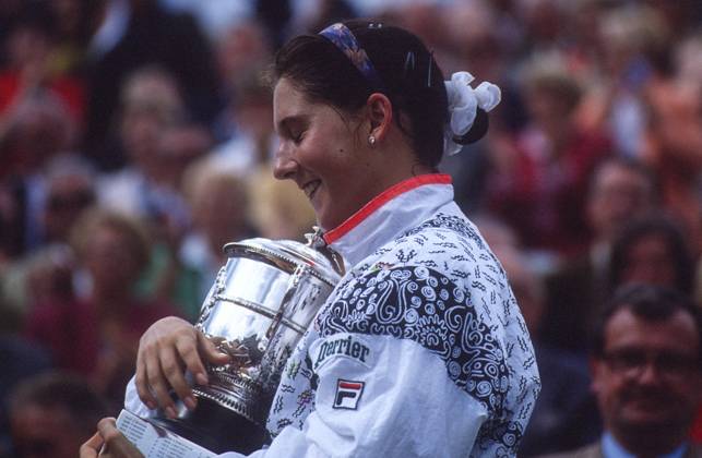Tennis, Greatest Grand Slam Finals, French Open 1992, Steffi Graf - Monica Seles