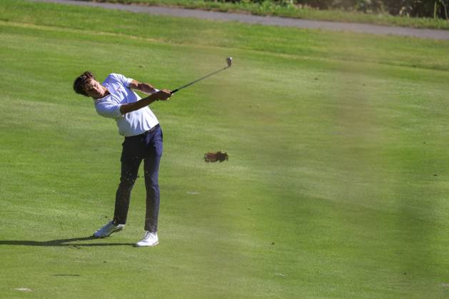 GOLF - EURAM Bank Open 2023 RAMSAU,AUSTRIA,14.JUL.23 - GOLF - Challenge Tour, EURAM Bank Open 2023, GC Adamstal. Image shows Felix Mory (FRA).  GEPAxpictures xMarioxBuehner