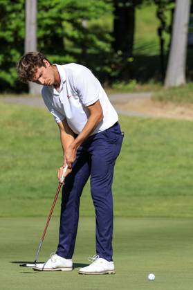 GOLF - EURAM Bank Open 2023 RAMSAU,AUSTRIA,14.JUL.23 - GOLF - Challenge Tour, EURAM Bank Open 2023, GC Adamstal. Image shows Felix Mory (FRA).  GEPAxpictures xMarioxBuehner