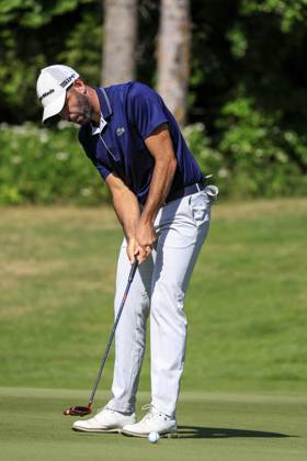 GOLF - EURAM Bank Open 2023 RAMSAU,AUSTRIA,14.JUL.23 - GOLF - Challenge Tour, EURAM Bank Open 2023, GC Adamstal. Image shows Robin Roussel (FRA).  GEPAxpictures xMarioxBuehner