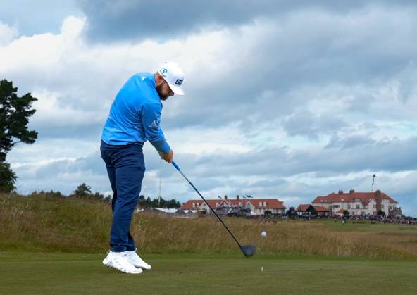 Mandatory Credit: Photo by Stuart Wallace Shutterstock (14003897i) Tyrell Hatton (ENG) plays his tee shot at the 2nd hole during the 3rd round. Genesis Scottish Open, Day Three, Golf, The Renaissance Club, North Berwick, UK - 15 Jul 2023 Genesis Scottish Open, Day Three, Golf, The Renaissance Club, North Berwick, UK - 15 Jul 2023 Copyright: xStuartxWallace Shutterstockx 14003897i