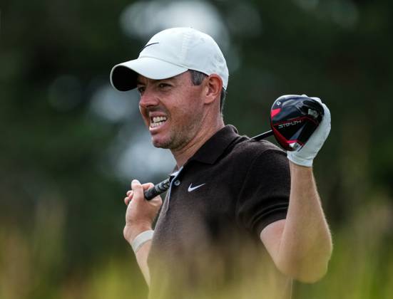 Mandatory Credit: Photo by Stuart Wallace Shutterstock (14003897ap) Rory McIlroy (NIR) on the 10th tee during the 3rd round. Genesis Scottish Open, Day Three, Golf, The Renaissance Club, North Berwick, UK - 15 Jul 2023 Genesis Scottish Open, Day Three, Golf, The Renaissance Club, North Berwick, UK - 15 Jul 2023 Copyright: xStuartxWallace Shutterstockx 14003897ap