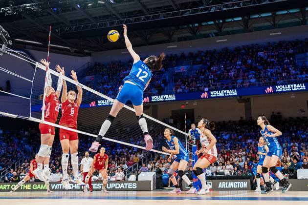 Volleyball, Women, FIVB Nations League, China - Poland