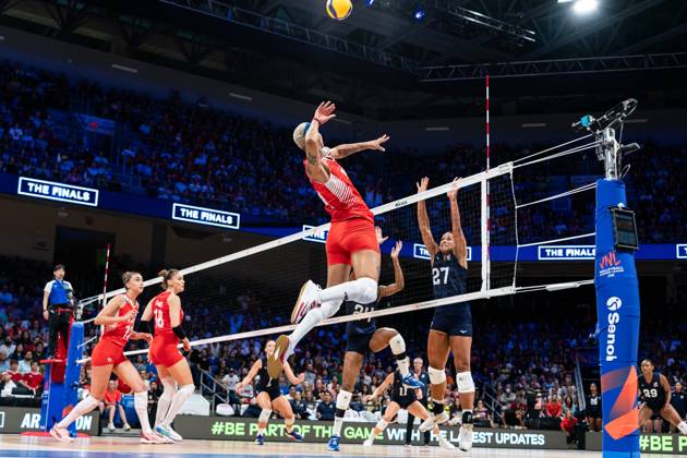 Volleyball, Women, FIVB Nations League, USA - Turkey