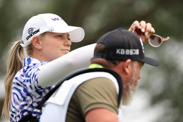 Dana Open Matilda Castren of Finland walks on the fifth hole during the final round of the Dana Open at Highland Meadows Golf Club in Sylvania, Ohio USA, on Sunday, July 16, 2023. Sylvania Ohio United States  Copyright: xJorgexLemusx originalFilename:lemus-danaopen230716_npGq3.jpg