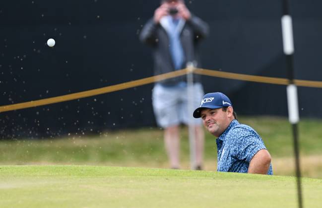 Mandatory Credit: Photo by Greig Cowie Shutterstock (14012011ek) Patrick Reed on the 2nd Green The British Open Championship, Practice, Golf, Royal Liverpool Golf Club, Liverpool, UK - 17 Jul 2023 The British Open Championship, Practice, Golf, Royal Liverpool Golf Club, Liverpool, UK - 17 Jul 2023 Copyright: xGreigxCowie Shutterstockx 14012011ek