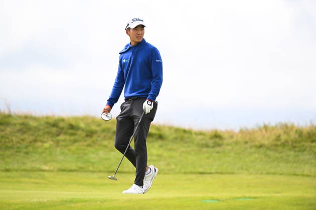 Mandatory Credit: Photo by Greig Cowie Shutterstock (14012011et) Bio Kim on the 14th Green The British Open Championship, Practice, Golf, Royal Liverpool Golf Club, Liverpool, UK - 17 Jul 2023 The British Open Championship, Practice, Golf, Royal Liverpool Golf Club, Liverpool, UK - 17 Jul 2023 Copyright: xGreigxCowie Shutterstockx 14012011et