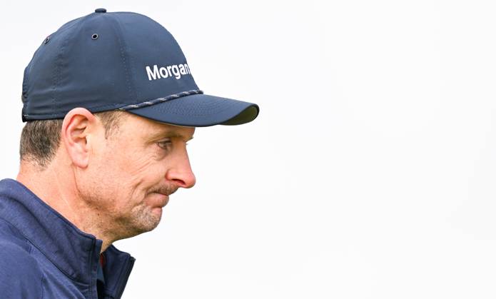 Mandatory Credit: Photo by Greig Cowie Shutterstock (14013394bu) Justin Rose on the 12th Green The British Open Championship, Practice, Golf, Royal Liverpool Golf Club, Liverpool, UK - 19 Jul 2023 The British Open Championship, Practice, Golf, Royal Liverpool Golf Club, Liverpool, UK - 19 Jul 2023 Copyright: xGreigxCowie Shutterstockx 14013394bu