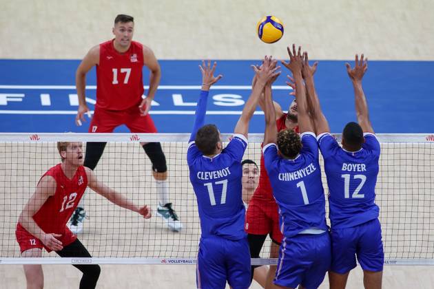 Volleyball, FIVB Nations League, USA - France