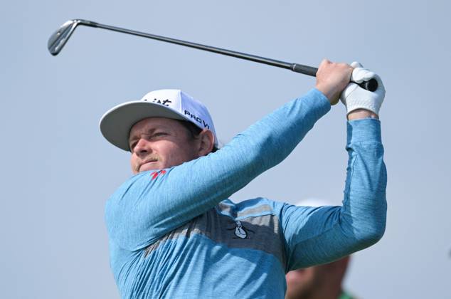 Mandatory Credit: Photo by Greig Cowie Shutterstock (14015622w) Cameron Smith on the 2nd Tee The British Open Championship, Day One, Golf, Royal Liverpool Golf Club, Liverpool, UK - 20 Jul 2023 The British Open Championship, Day One, Golf, Royal Liverpool Golf Club, Liverpool, UK - 20 Jul 2023  Copyright: xGreigxCowie Shutterstockx 14015622w