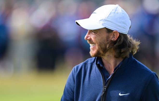 Mandatory Credit: Photo by Greig Cowie Shutterstock (14015622al) Tommy Fleetwood on the 1st Green The British Open Championship, Day One, Golf, Royal Liverpool Golf Club, Liverpool, UK - 20 Jul 2023 The British Open Championship, Day One, Golf, Royal Liverpool Golf Club, Liverpool, UK - 20 Jul 2023  Copyright: xGreigxCowie Shutterstockx 14015622al