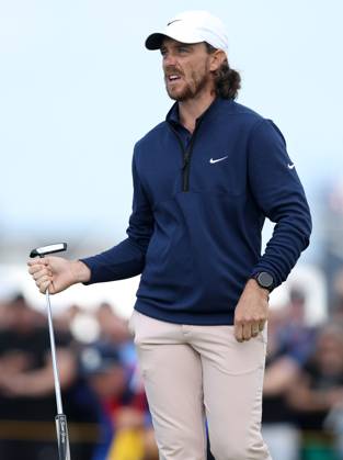 20th July 2023; Royal Liverpool Golf Club, Hoylake, Merseyside, England: The Open Championship Round 1; Tommy Fleetwood (ENG) at the 7th green  ActionPlus12532854 DavidxBlunsden