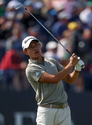20th July 2023; Royal Liverpool Golf Club, Hoylake, Merseyside, England: The Open Championship Round 1; Collin Morikawa (USA) at the 4th hole  ActionPlus12533069 DavidxBlunsden