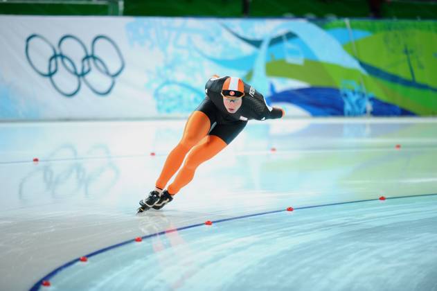 Olympic Winter games, Winterspiele,Spiele, Summer games - Speed skating, Eisschnelllauf Men s 5000 m - Vancouver The Netherlands Sven Kramer during men s 5000m speed skating at the Richmond Olympic Oval at the Vancouver 2010 XXI Olympic Winter Games in Vancouver, Canada on February 13, 2010. Photo by Gouhier-Hahn-Nebinger ABACAPRESS.COM Vancouver British Columbia Canada  Copyright: xGouhier-Hahn-Nebinger ABACAx 219753_058 Gouhier-Hahn-Nebinger ABACAx 219753_058
