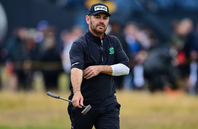Mandatory Credit: Photo by Greig Cowie Shutterstock (14015635s) Louis Oosthuizen on the 2nd Green The British Open Championship, Day Three, Golf, Royal Liverpool Golf Club, Liverpool, UK - 22 Jul 2023 The British Open Championship, Day Three, Golf, Royal Liverpool Golf Club, Liverpool, UK - 22 Jul 2023 Copyright: xGreigxCowie Shutterstockx 14015635s