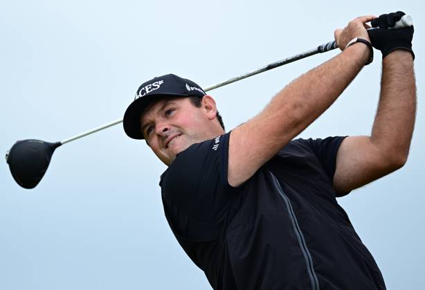 Mandatory Credit: Photo by Greig Cowie Shutterstock (14015635y) Patrick Reed on the 2nd Tee The British Open Championship, Day Three, Golf, Royal Liverpool Golf Club, Liverpool, UK - 22 Jul 2023 The British Open Championship, Day Three, Golf, Royal Liverpool Golf Club, Liverpool, UK - 22 Jul 2023 Copyright: xGreigxCowie Shutterstockx 14015635y