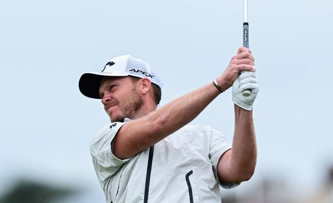 Mandatory Credit: Photo by Greig Cowie Shutterstock (14015635ai) Danny Willett on the 2nd fairway The British Open Championship, Day Three, Golf, Royal Liverpool Golf Club, Liverpool, UK - 22 Jul 2023 The British Open Championship, Day Three, Golf, Royal Liverpool Golf Club, Liverpool, UK - 22 Jul 2023 Copyright: xGreigxCowie Shutterstockx 14015635ai