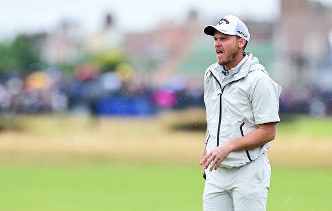 Mandatory Credit: Photo by Greig Cowie Shutterstock (14015635af) Danny Willett on the 2nd fairway The British Open Championship, Day Three, Golf, Royal Liverpool Golf Club, Liverpool, UK - 22 Jul 2023 The British Open Championship, Day Three, Golf, Royal Liverpool Golf Club, Liverpool, UK - 22 Jul 2023 Copyright: xGreigxCowie Shutterstockx 14015635af