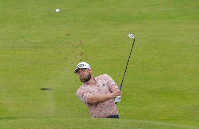 Mandatory Credit: Photo by Dave Shopland Shutterstock (14015636bm) Tyrell Hatton from England on the 18th The British Open Championship, Day Three, Golf, Royal Liverpool Golf Club, Liverpool, UK - 22 Jul 2023 The British Open Championship, Day Three, Golf, Royal Liverpool Golf Club, Liverpool, UK - 22 Jul 2023 Copyright: xDavexShopland Shutterstockx 14015636bm