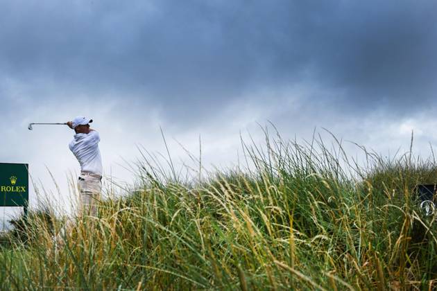 Mandatory Credit: Photo by Greig Cowie Shutterstock (14015635cw) Rory McIlroy on the 13th Tee The British Open Championship, Day Three, Golf, Royal Liverpool Golf Club, Liverpool, UK - 22 Jul 2023 The British Open Championship, Day Three, Golf, Royal Liverpool Golf Club, Liverpool, UK - 22 Jul 2023 Copyright: xGreigxCowie Shutterstockx 14015635cw