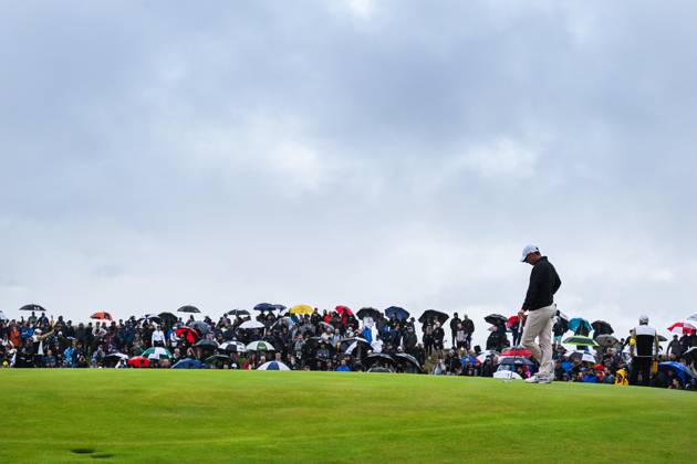 Mandatory Credit: Photo by Greig Cowie Shutterstock (14015635cx) Rory McIlroy looks dejected on the 12th Green The British Open Championship, Day Three, Golf, Royal Liverpool Golf Club, Liverpool, UK - 22 Jul 2023 The British Open Championship, Day Three, Golf, Royal Liverpool Golf Club, Liverpool, UK - 22 Jul 2023 Copyright: xGreigxCowie Shutterstockx 14015635cx