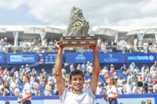 Tennis, ATP Tournament in Gstaad, Pedro Cachin wins in the final against Albert Ramos-Vinolas