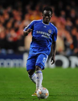 UEFA Champions League Soccer match, Semi Final, Chelsea vs Liverpool Chelsea s Michael Essien during the UEFA Champions League Soccer match, Semi Final, Second Leg, Chelsea vs Liverpool at the Stamford Bridge in London, UK on April 30, 2008. Chelsea won 3-2. Chelsea reach his first Champions League final. Photo by Steeve McMay Cameleon ABACAPRESS.COM London - Copyright: xMcMayxSteve ABACAx 151133_28 McMayxSteve ABACAx 151133_28