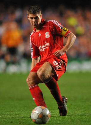 UEFA Champions League Soccer match, Semi Final, Chelsea vs Liverpool Liverpool s Steven Gerrard during the UEFA Champions League Soccer match, Semi Final, Second Leg, Chelsea vs Liverpool at the Stamford Bridge in London, UK on April 30, 2008. Chelsea won 3-2. Chelsea reach his first Champions League final. Photo by Steeve McMay Cameleon ABACAPRESS.COM London - Copyright: xMcMayxSteve ABACAx 151133_31 McMayxSteve ABACAx 151133_31
