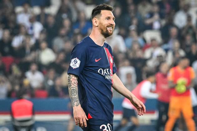 June 3, 2023, Paris, France, France: Lionel (Leo) MESSI of PSG during the Ligue 1 match between Paris Saint-Germain (PSG) and Clermont Foot 63 at Parc des Princes Stadium on June 03, 2023 in Paris, France. Paris France - ZUMAm308 20230603_zsp_m308_074 Copyright: xMatthieuxMirvillex