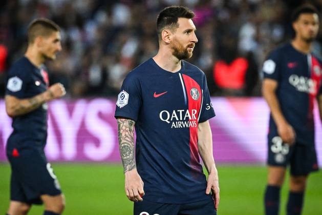 June 3, 2023, Paris, France, France: Lionel (Leo) MESSI of PSG during the Ligue 1 match between Paris Saint-Germain (PSG) and Clermont Foot 63 at Parc des Princes Stadium on June 03, 2023 in Paris, France. Paris France - ZUMAm308 20230603_zsp_m308_079 Copyright: xMatthieuxMirvillex