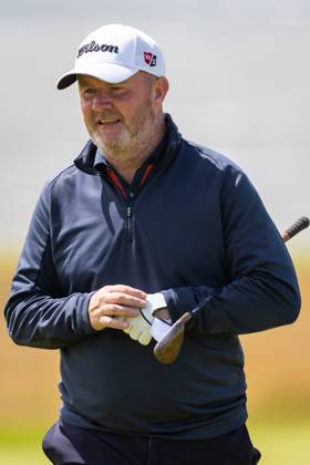 29th July 2023; Royal Porthcawl, Porthcawl, Bridgend, Wales: Senior Open Championship, Round 3; England& x2019;s Grant HAMERTON in action.  ActionPlus12537108 DanxMinto
