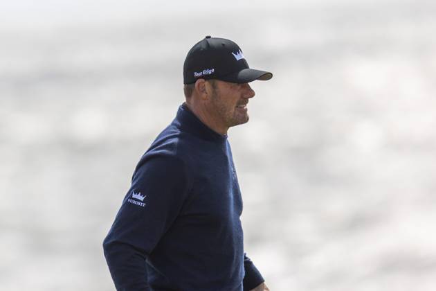 29th July 2023; Royal Porthcawl, Porthcawl, Bridgend, Wales: Senior Open Championship, Round 3; Germany& x2019;s Alex CEJKA in action.  ActionPlus12537123 DanxMinto