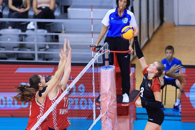 Volleyball, Women, U19 World Cup, Croatia - Germany
