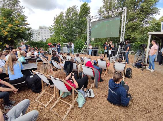 FIFA Womens World Cup 2023, South Korea - Germany, Public Viewing in Berlin