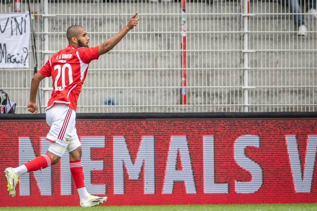 Football, Union Berlin, Aissa Laidouni posts Palestine flag in his Instagram story