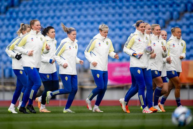 FIFA Womens World Cup 2023, National Team Sweden, Training